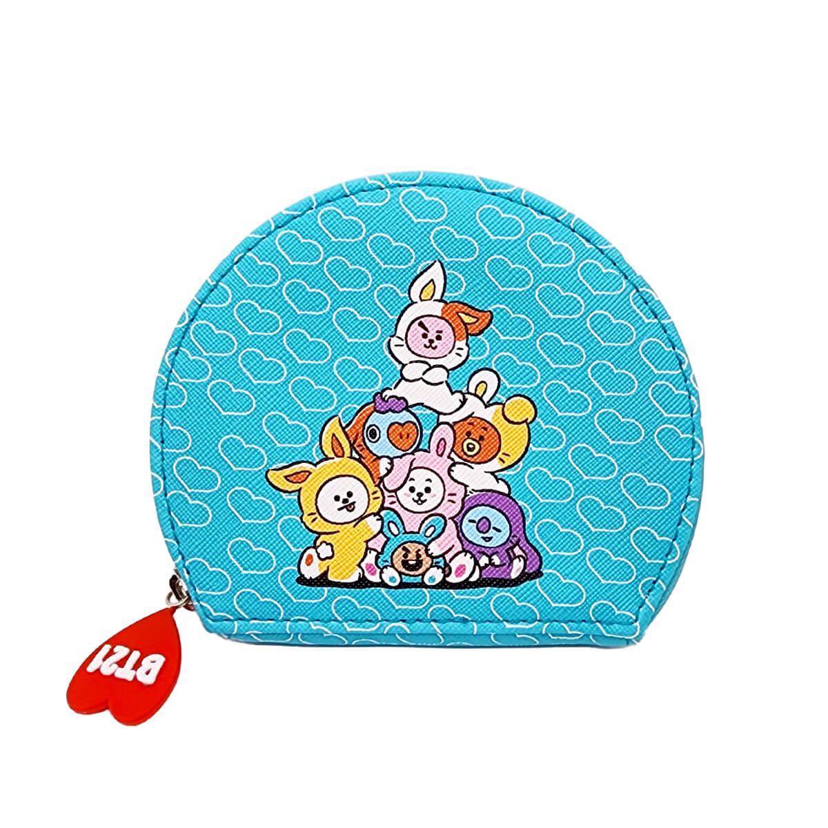 BT21 Rabbit Round Coin Purse