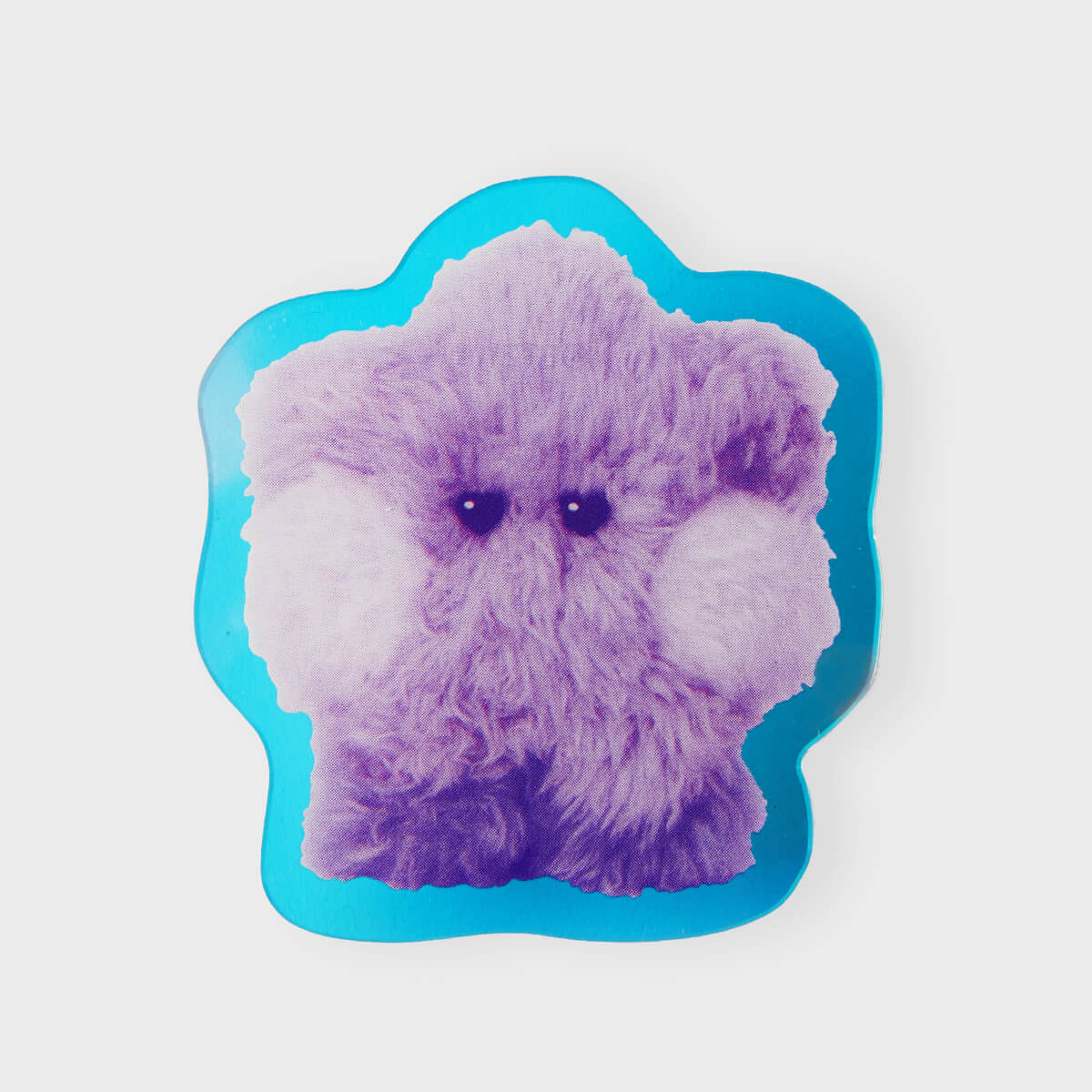 BT21 SHOOKY minini Purple of Wish Acrylic Magnetic Clip