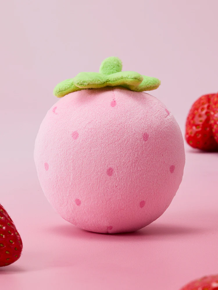 BT21 Strawberry Party Stress Ball Plush - Image 6