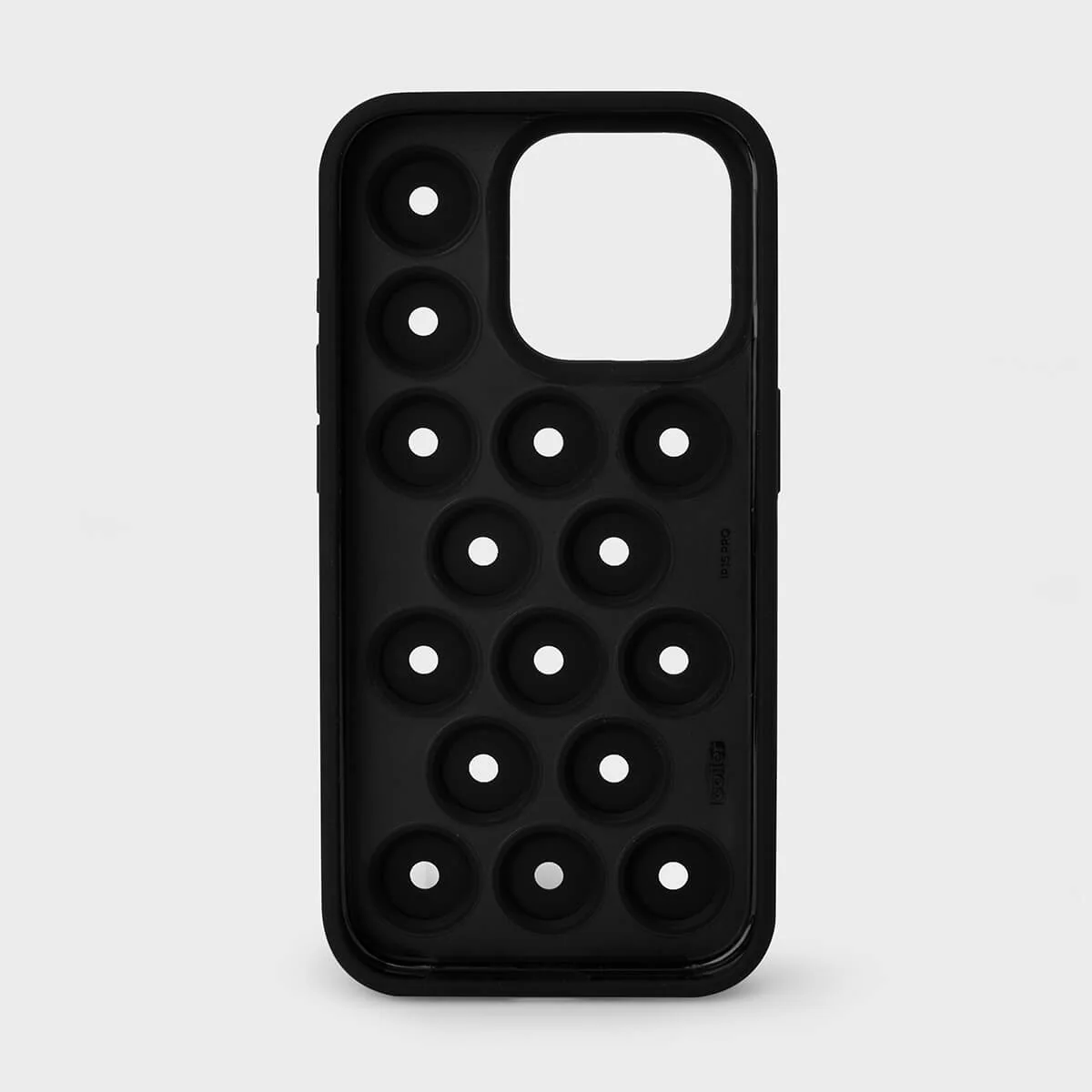 COLLER iPhone Silicone Hard Case Black - Image 3