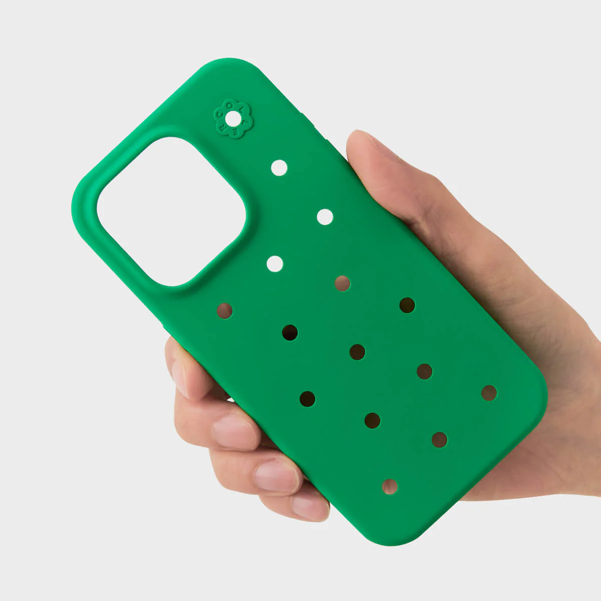 COLLER iPhone Silicone Hard Case Green - Image 2