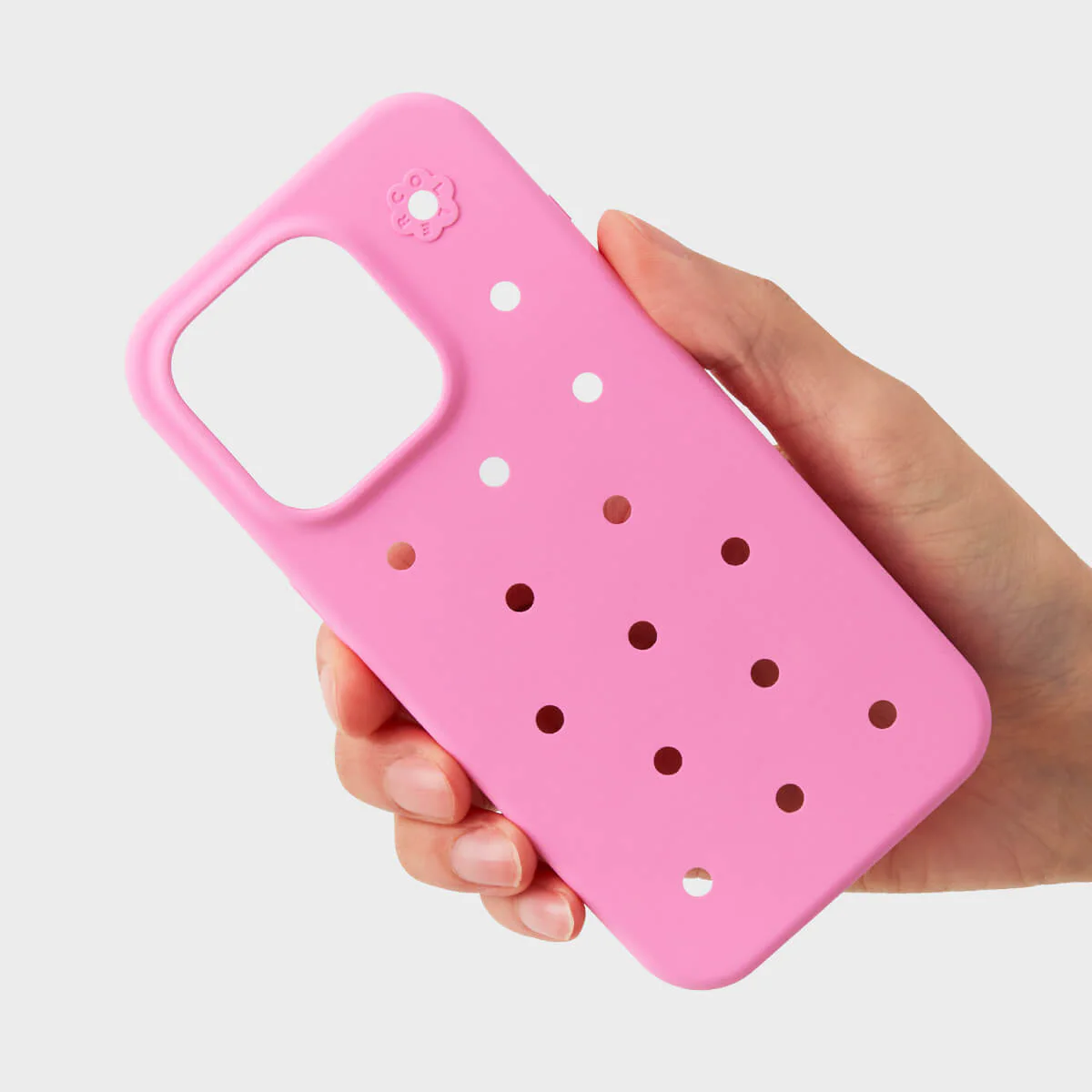 COLLER iPhone Silicone Hard Case Pink - Image 2