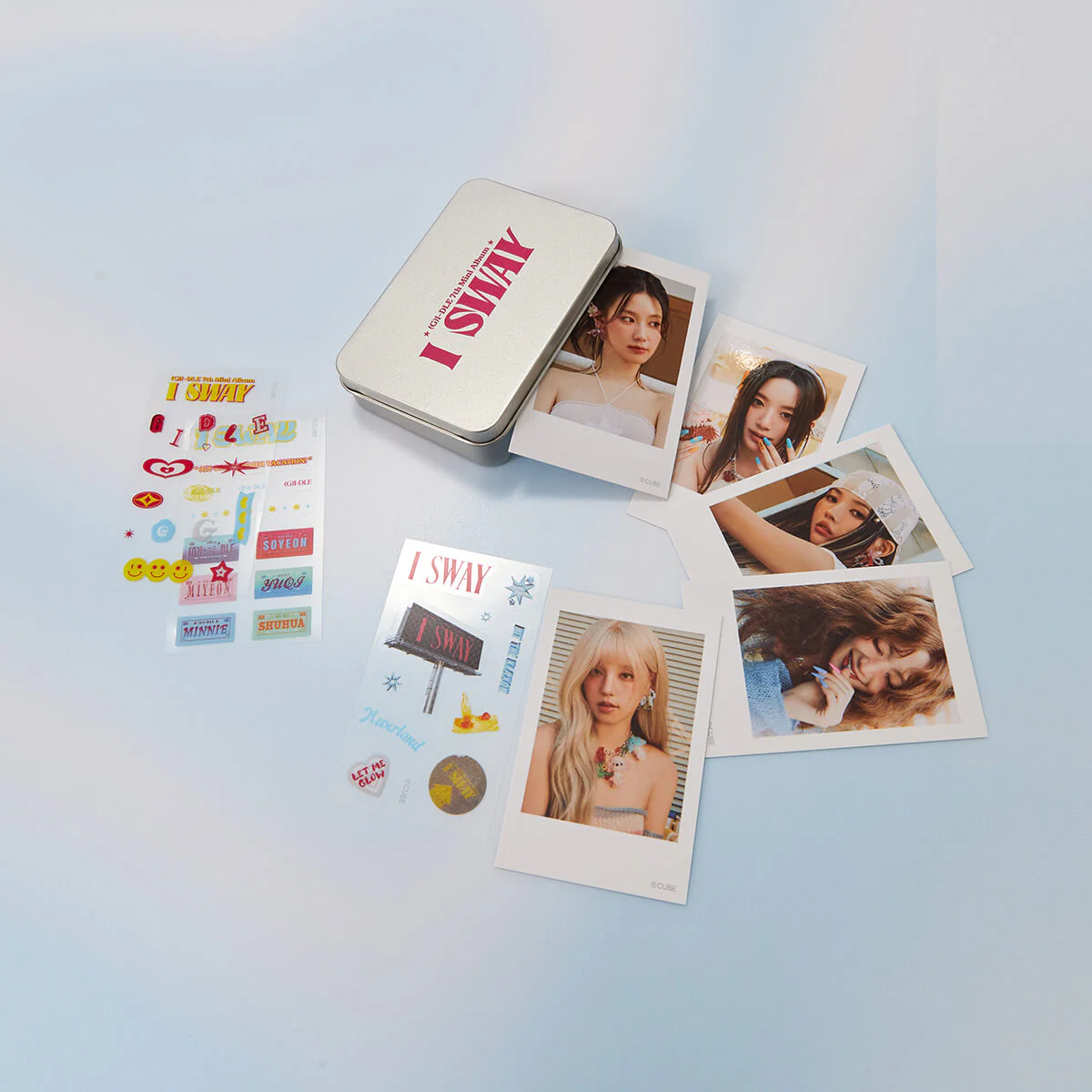 i-dle Tin Box Polaroid Set - Image 5