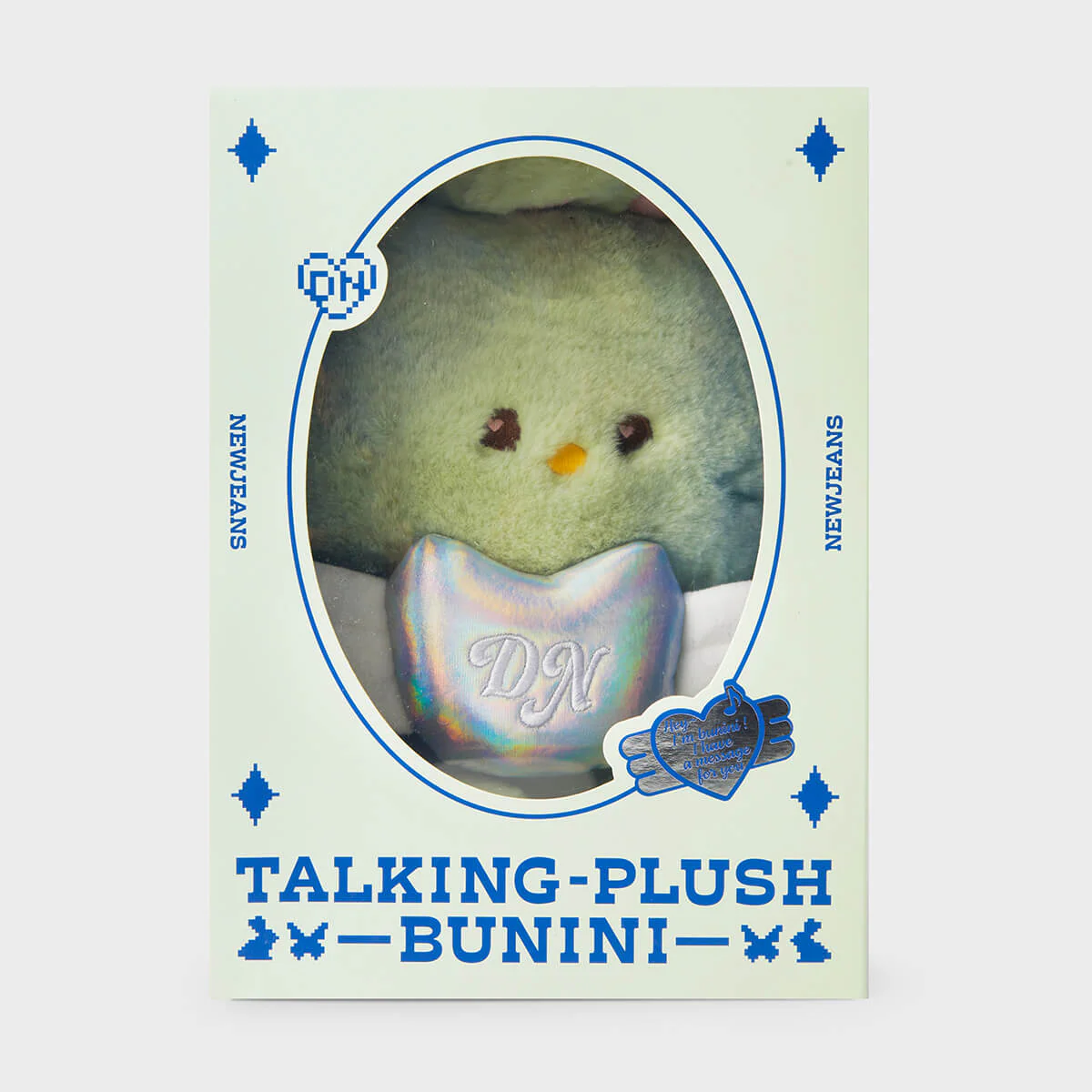 NewJeans bunini Talking Plush (GREEN) - Image 10