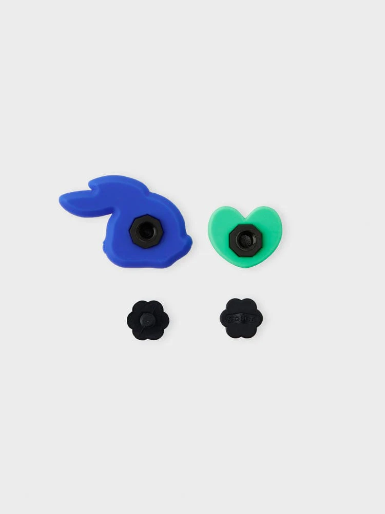 NewJeans X COLLER TOKKI Silicone Sticon 2 pcs (White) - Image 6