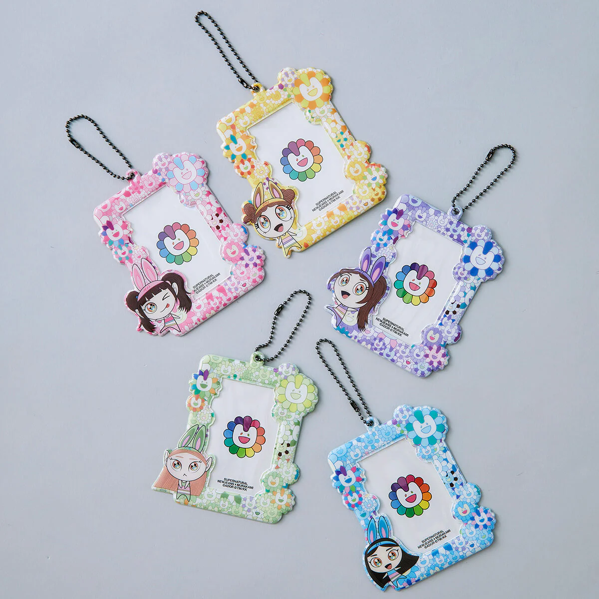 NewJeans x MURAKAMI Photo Card Holder Keyring (HANNI) - Image 2