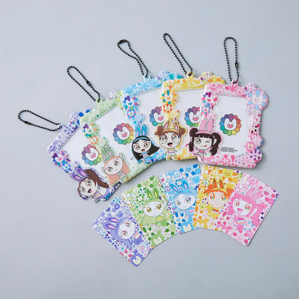 NewJeans x MURAKAMI Photo Card Holder Keyring (MINJI) - Image 3